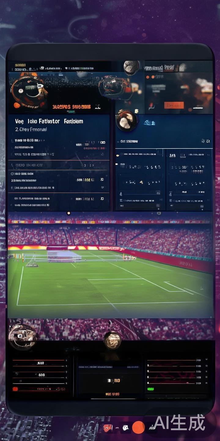 借助平台的直播功能，用户可以同步观看比赛直播及赛况